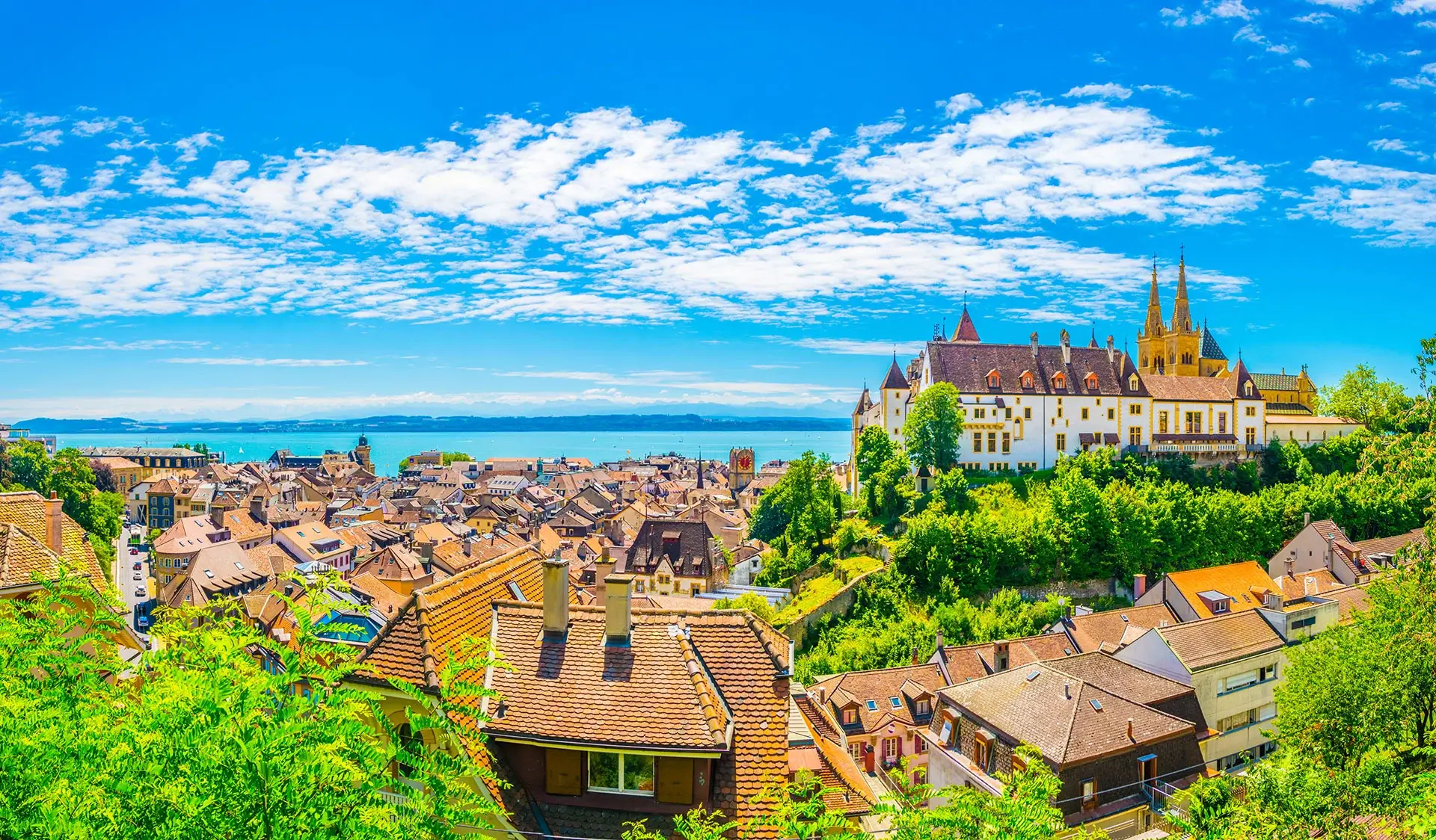 Summer-in-Neuchatel-Switzerland